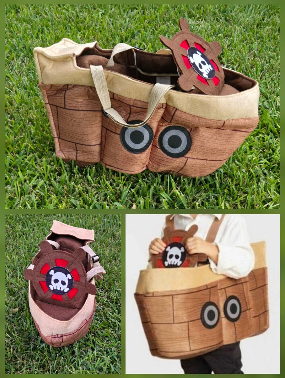 Arrgh!  HYDE & EEK! Boutique Blackbeard Pirate Ship Halloween Costume Toddler OS